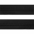 Рулонная молния с покрытием PVC спираль тип 3 (упак.270м) -черная с полосой СВО - купить в Тюмени. Цена: 12.74 руб.