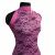 Кружевное полотно стрейч XD-WINE, 100 гр/м2, шир.150см, цвет розовый - купить в Тюмени. Цена 1 851.10 руб.