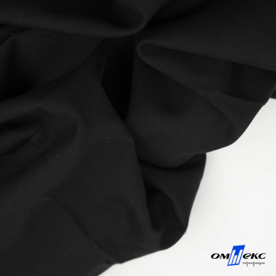 Ткань костюмная "Матте" 80% P, 16% R, 4% S, 170 г/м2, шир.150 см, цв-черный #1 - купить в Тюмени. Цена 372.90 руб.