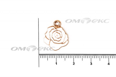 Подвеска декор. "Роза белая" - купить в Тюмени. Цена: 16.85 руб.