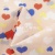 Плательная ткань "Софи" 4.1, 75 гр/м2, шир.150 см, принт сердечки - купить в Тюмени. Цена 241.49 руб.