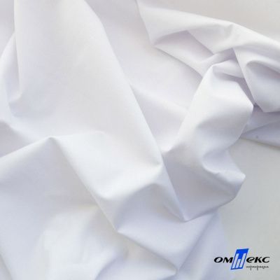 Ткань сорочечная Илер 100%полиэстр, 120 г/м2 ш.150 см, цв.белый - купить в Тюмени. Цена 290.24 руб.