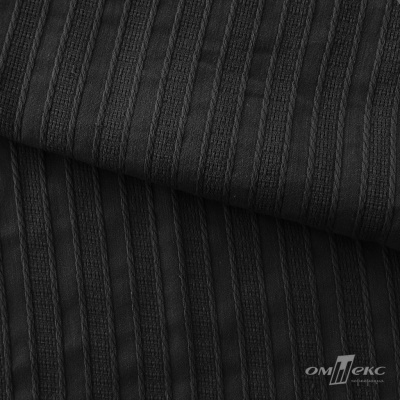 Ткань плательная 100%хлопок, 115 г/м2, ш.140 +/-5 см #103, цв.(17)-чёрный - купить в Тюмени. Цена 548.89 руб.