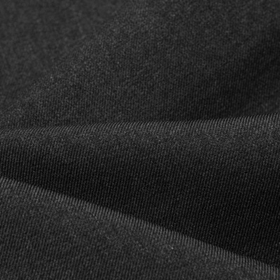 Ткань костюмная 22476 2002, 181 гр/м2, шир.150см, цвет чёрный - купить в Тюмени. Цена 350.98 руб.