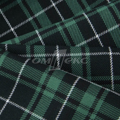 Ткань костюмная Клетка 25577, т.зеленый/зеленый./ч/бел, 230 г/м2, шир.150 см - купить в Тюмени. Цена 539.74 руб.