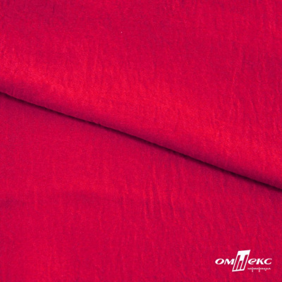 Ткань плательная Муар, 100% полиэстер,165 (+/-5) гр/м2, шир. 150 см, цв. Красный - купить в Тюмени. Цена 215.65 руб.