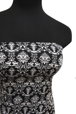 Ткань костюмная (принт) 15201B, 180 гр/м2, шир.150см - купить в Тюмени. Цена 548.06 руб.