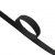 Липучка с покрытием ПВХ, шир. 30 мм (в упак. 25 м), цвет чёрный - купить в Тюмени. Цена: 21.75 руб.