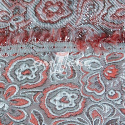 Ткань костюмная жаккард, 135 гр/м2, шир.150см, цвет красный№12 - купить в Тюмени. Цена 441.92 руб.