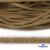Шнур плетеный d-6 мм круглый, 70% хлопок 30% полиэстер, уп.90+/-1 м, цв.1074-бежевый - купить в Тюмени. Цена: 588 руб.
