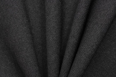 Ткань костюмная 25505 2003, 265 гр/м2, шир.150см, цвет т.серый - купить в Тюмени. Цена 418.73 руб.
