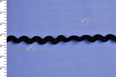Вьюнчик черный 5мм (15+/-1ярд) - купить в Тюмени. Цена: 62.48 руб.