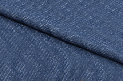 Ткань джинсовая №96, 160 гр/м2, шир.148см, цвет голубой - купить в Тюмени. Цена 350.42 руб.