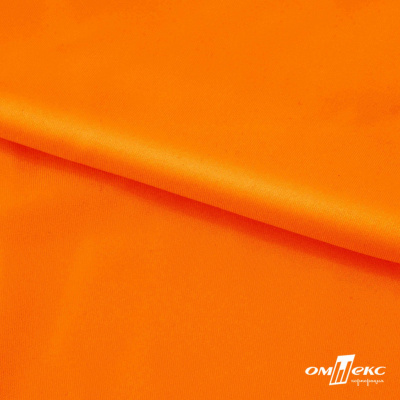 Бифлекс "ОмТекс", 200 гр/м2, шир. 150 см, цвет оранжевый неон, (3,23 м/кг), блестящий - купить в Тюмени. Цена 1 672.04 руб.