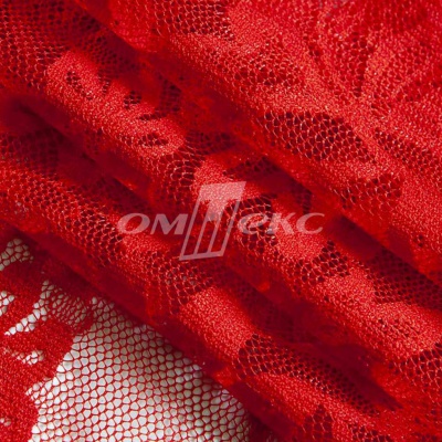 Кружевное полотно стрейч 15A29/RED, 105 гр/м2, шир.155см - купить в Тюмени. Цена 2 101.46 руб.