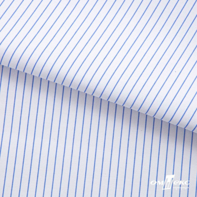 Ткань сорочечная Ронда, 115 г/м2, 58% пэ,42% хл, шир.150 см, цв.3-голубая, (арт.114) - купить в Тюмени. Цена 306.69 руб.