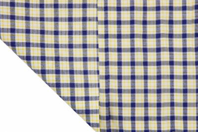 Ткань сорочечная 627-2, 106 гр/м2, шир.146см, клетка - купить в Тюмени. Цена 238.21 руб.