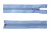Спиральная молния Т5 351, 40 см, автомат, цвет св.голубой - купить в Тюмени. Цена: 13.03 руб.