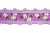Тесьма декоративная 0385-6169, шир. 25 мм/уп. 22,8+/-1 м, цвет 01-фиолетовый - купить в Тюмени. Цена: 387.43 руб.