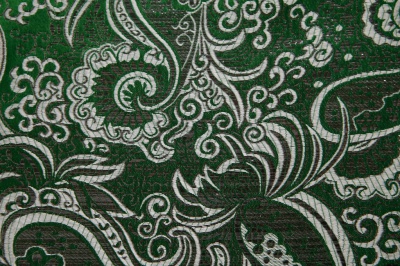 Ткань костюмная жаккард, 135 гр/м2, шир.150см, цвет зелёный№4 - купить в Тюмени. Цена 441.94 руб.