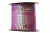 Пайетки "ОмТекс" на нитях, CREAM, 6 мм С / упак.73+/-1м, цв. 89 - розовый - купить в Тюмени. Цена: 468.37 руб.