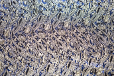Ткань костюмная жаккард, 135 гр/м2, шир.150см, цвет синий№18 - купить в Тюмени. Цена 441.95 руб.