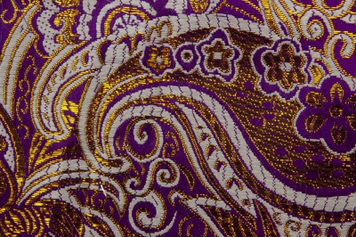 Ткань костюмная жаккард №9, 140 гр/м2, шир.150см, цвет фиолет - купить в Тюмени. Цена 387.20 руб.