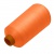 Нитки текстурированные некручёные 457, намот. 15 000 м, цвет оранжевый - купить в Тюмени. Цена: 204.10 руб.