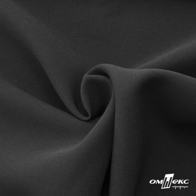 Ткань костюмная "Элис", 92%P 8%S, 200 (+/-10) г/м2 ш.150 см, цв-черный  - купить в Тюмени. Цена 300.20 руб.