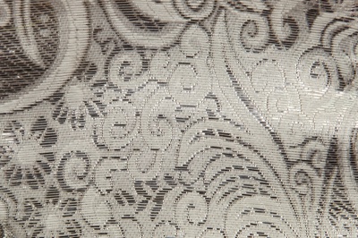 Ткань костюмная жаккард №10, 140 гр/м2, шир.150см, цвет св.серебро - купить в Тюмени. Цена 383.29 руб.