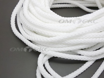 Шнур 1с35 4 мм крупное плетение 200 м белый - купить в Тюмени. Цена: 1.10 руб.