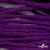 Шнур плетеный d-6 мм, круглый 70% хлопок 30% полиэстер, уп.90+/-1 м, цв.1084-фиолет - купить в Тюмени. Цена: 588 руб.