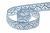 Тесьма кружевная 0621-1346А, шир. 13 мм/уп. 20+/-1 м, цвет 132-голубой - купить в Тюмени. Цена: 569.26 руб.