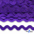 Тесьма вьюнчик 0381-0050, 5 мм/упак.33+/-1м, цвет 9530-фиолетовый - купить в Тюмени. Цена: 107.26 руб.