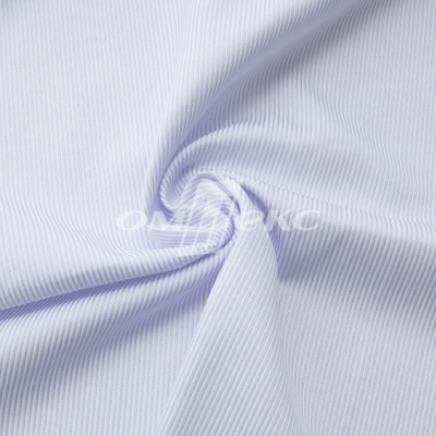 Ткань сорочечная Пула, 115 г/м2, 58% пэ,42% хл, шир.150 см, цв.1-голубой, (арт.107) - купить в Тюмени. Цена 306.69 руб.