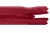 Молния потайная Т3 527, 50 см, капрон, цвет св.бордо - купить в Тюмени. Цена: 8.62 руб.