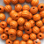 0309-Бусины деревянные "ОмТекс", 16 мм, упак.50+/-3шт, цв.003-оранжевый - купить в Тюмени. Цена: 62.22 руб.