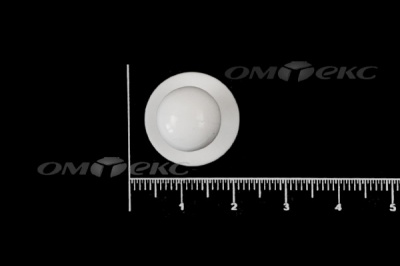 Пуговица поварская "Пукля", 10 мм, цвет белый - купить в Тюмени. Цена: 2.28 руб.