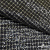 Ткань костюмная с пайетками, 100%полиэстр, 460+/-10 гр/м2, 150см #309 - цв. чёрный - купить в Тюмени. Цена 1 203.93 руб.