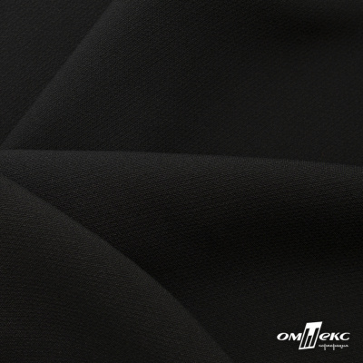 Ткань костюмная "Микела", 96%P 4%S, 255 г/м2 ш.150 см, цв-черный #1 - купить в Тюмени. Цена 348.93 руб.