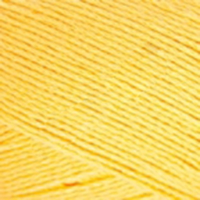 Пряжа "Хлопок Полет", 100% хлопок, 100гр, 400м, цв.104-желтый - купить в Тюмени. Цена: 136.18 руб.
