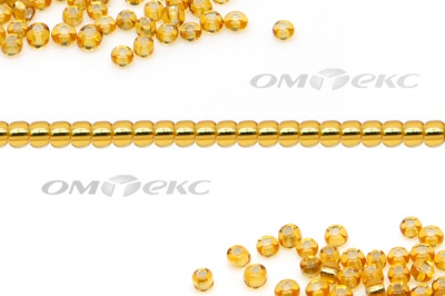 Бисер (SL) 11/0 ( упак.100 гр) цв.22 - золото - купить в Тюмени. Цена: 53.34 руб.