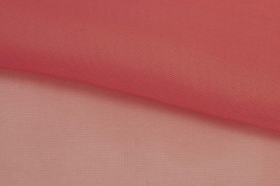Портьерный капрон 15-1621, 47 гр/м2, шир.300см, цвет т.розовый - купить в Тюмени. Цена 138.67 руб.