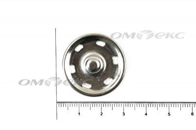 Кнопки пришивные 30 мм никель - купить в Тюмени. Цена: 18.68 руб.