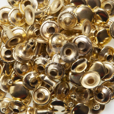 Хольнитены 33,5 ТУ (9 мм) золото 200 шт. - купить в Тюмени. Цена: 0.58 руб.