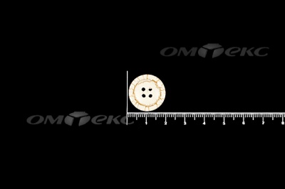 Пуговица деревянная круглая №33 (18мм) - купить в Тюмени. Цена: 2.55 руб.