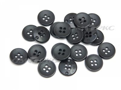 51960/23 мм (4 пр) черные пуговицы - купить в Тюмени. Цена: 1.43 руб.