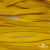 Шнур плетеный (плоский) d-12 мм, (уп.90+/-1м), 100% полиэстер, цв.269 - жёлтый - купить в Тюмени. Цена: 8.62 руб.