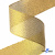 Лента парча, шир. 38 мм/уп. 33+/-0,5 м, цвет золото - купить в Тюмени. Цена: 185.07 руб.