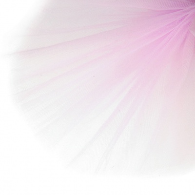 Фатин матовый 16-12, 12 гр/м2, шир.300см, цвет нежно-розовый - купить в Тюмени. Цена 96.31 руб.